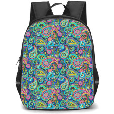 Mandala Pattern School Backpack StudentPack - Mandala Pattern Paisley Art Poster