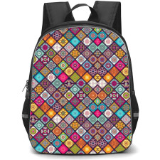 Mandala Pattern School Backpack StudentPack - Mandala Pattern Raician Art Poster