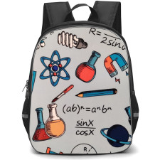 Art Pattern Backpack StudentPack - Science Pattern Comic Art