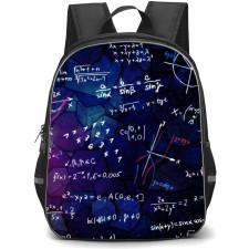 Art Pattern Backpack StudentPack - Physics Formula Cube Background