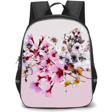 Ted Baker School Backpack StudentPack - Ted Baker Jasmine On Pink Background