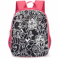 Ted Baker School Backpack StudentPack - Ted Baker Upland Black Art Poster