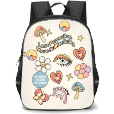 Velvet Caviar School Backpack StudentPack - Velvet Caviar Good Vibes Art Poster