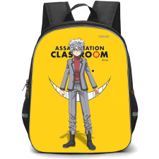 Assassination Classroom Itona Backpack StudentPack - Itona Standing On Yellow Background