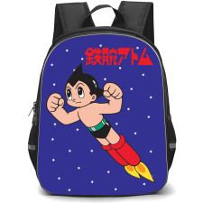 Astro Boy Backpack StudentPack - Astro Boy Flying In Stars Cartoon