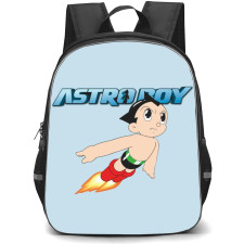 Astro Boy Backpack StudentPack - Astro Boy Flying With Blue Logo