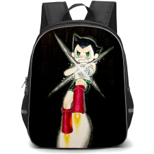 Astro Boy Backpack StudentPack - Astro Boy Ready To Fire Angry Cartoon