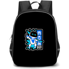 Astro Bot Backpack School Bag StudentPack - Astro Bot Fan Art Sticker