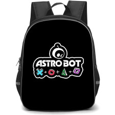 Astro Bot Backpack School Bag StudentPack - Astro Bot Rescue Mission PlayStation Symbols Sticker