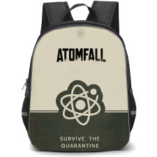 Atomfall Backpack School Bag StudentPack - Atomfall Survive The Quarantine Poster