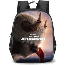 Avatar The Last Airbender Backpack School Bag StudentPack - Aang And Appa Side Portrait Series Poster