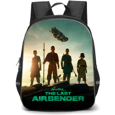 Avatar The Last Airbender Backpack School Bag StudentPack - Avatar The Last Airbender Characters Silhouette Portrait Series Poster