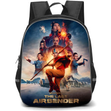 Avatar The Last Airbender Backpack School Bag StudentPack - Avatar The Last Airbender Characters Split Fierce Series Poster