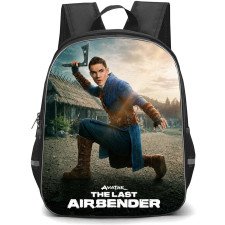 Avatar The Last Airbender Sokka Backpack School Bag StudentPack - Sokka Fighting Stance Portrait Series Poster