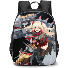 Azur Lane Blucher Backpack StudentPack - Blucher Evaluation And Skills Illustration Art Poster