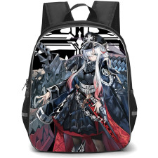 Azur Lane Odin Backpack StudentPack - Odin Anime Art On Black Background Sticker