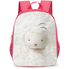 Bunnies By The Bay Backpack School Bag StudentPack - Bunnies By The Bay Fluffy Kiddo Portrait Poster