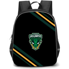 National Basketball League Tasmania JackJumpers Backpack School Bag StudentPack - Large Logo With Stripe