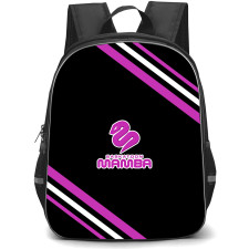 Saskatoon Mamba Backpack School Bag StudentPack - Saskatoon Mamba Large Logo With Stripe