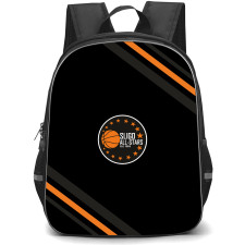 EJ Sligo All Stars Basketball Club Backpack School Bag StudentPack - EJ Sligo All Stars Basketball Club Large Logo With Stripe