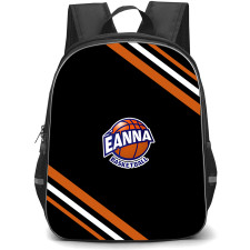 Eanna Basketball Club Backpack School Bag StudentPack - Eanna Basketball Club Large Logo With Stripe