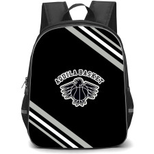 Aquila Basket Trento Backpack School Bag StudentPack - Large Logo With Stripe