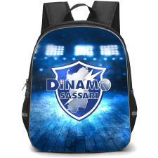 Polisportiva Dinamo Backpack School Bag StudentPack - Polisportiva Dinamo Logo On Blue Light Stadium Background