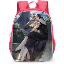 Black Lagoon Eda Backpack School Bag StudentPack - Eda Smoking and Shown the Holster Artwork