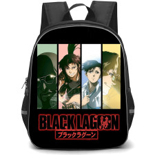 Black Lagoon Backpack School Bag StudentPack - Black Lagoon Series Combat Style Poster