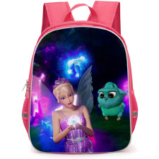 Barbie Fairytopia Backpack StudentPack - Barbie Fairytopia With Anu Holding A Magic Ball Movie Art
