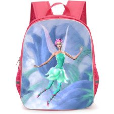 Barbie Fairytopia Backpack StudentPack - Barbie Fairytopia Green Fairy Flying Movie Art