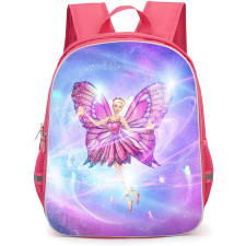 Barbie Mariposa Backpack StudentPack - Barbie Mariposa Elina Flying With Sparkles Movie Art