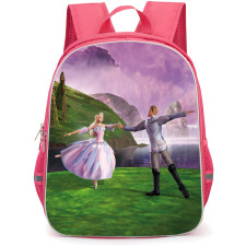 Barbie Odette Backpack StudentPack - Barbie Odette Dancing With Prince By The Lake Movie Art
