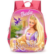Barbie Rapunzel Backpack StudentPack - Barbie Rapunzel Poster Movie Art