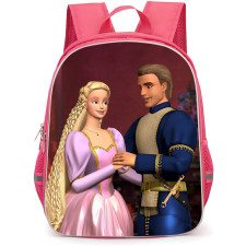 Barbie Rapunzel Backpack StudentPack - Barbie Rapunzel With Prince Movie Art
