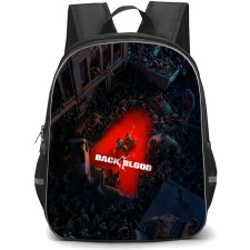 Back 4 Blood Backpack School Bag StudentPack - Back 4 Blood Game Cover Art Poster