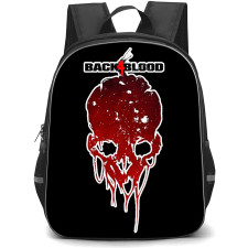 Back 4 Blood Backpack School Bag StudentPack - Back 4 Blood Red Skull Splatter Art Sticker