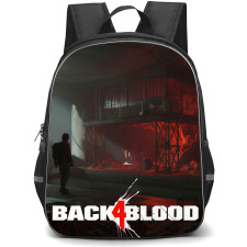 Back 4 Blood Backpack School Bag StudentPack - Back 4 Blood Zombie On Sewer Series Poster
