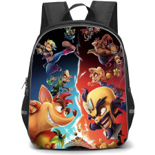 Crash Bandicoot School Backpack StudentPack - Characters Fighting