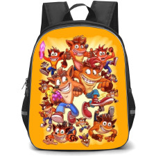 Crash Bandicoot Crash School Backpack StudentPack - Crash Character Poster