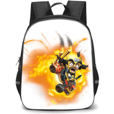 Crash Bandicoot Neo School Backpack StudentPack - Neo Exploding Car