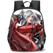 Bayonetta Jeanne Backpack StudentPack - Bayonetta Jeanne Sitting Digital Illustration Poster