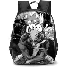 Beastars Backpack StudentPack - Characters Black and White Hugging