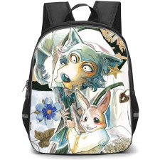 Beastars Legoshi Backpack StudentPack - Legoshi & Haru Holding Necktie
