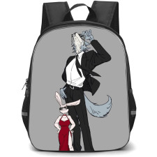 Beastars Legoshi Backpack StudentPack - Legoshi & Haru Suit and Red Dress