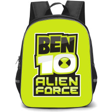 Ben 10 Backpack StudentPack - Ben10 Alien Force Logo