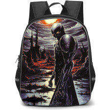 Berserk Griffith Backpack StudentPack - Berserk Griffith Standing On Hunted Background