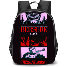 Berserk Guts Backpack StudentPack - Berserk Guts Aesthetic Anime Art Poster