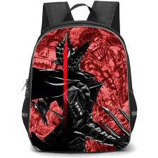 Berserk Guts Backpack StudentPack - Berserk Guts Classic Anime Art Poster