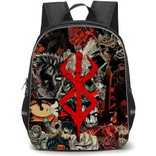 Berserk Guts Backpack StudentPack - Berserk Guts Collage Poster